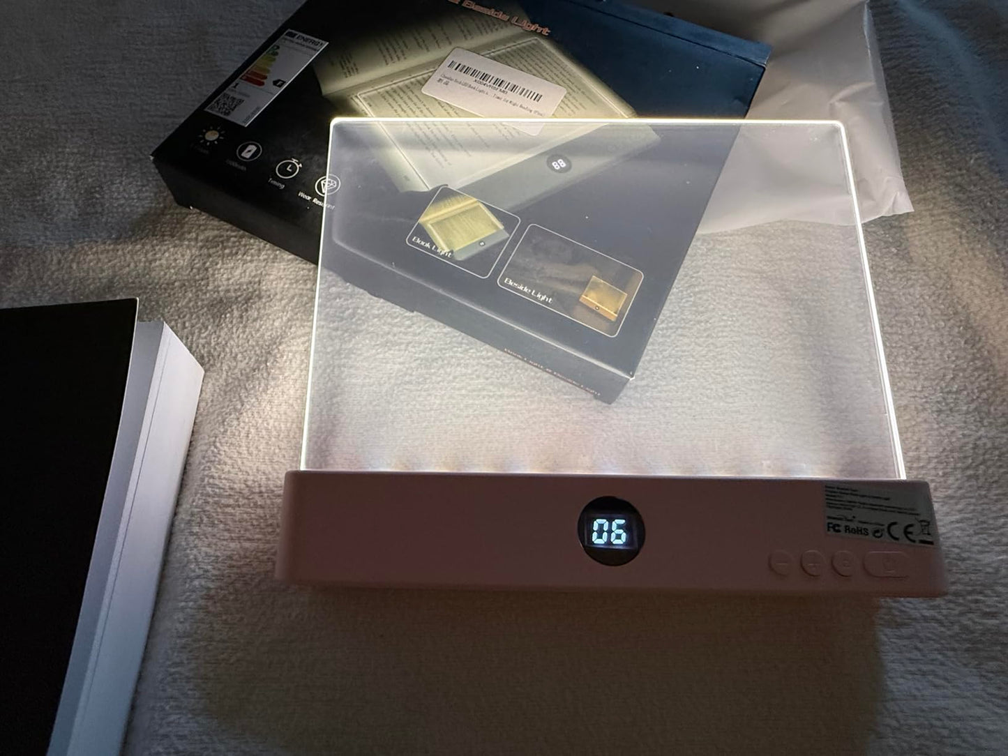 Lampe de Lecture LED Écran Protecteur — Lisez la nuit sans déranger 🌙